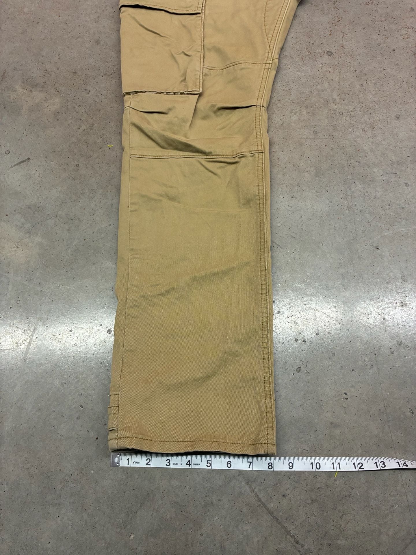 Levi's Cargo Pants Size W38 L32 Khaki Brown Workwear Trousers 8
