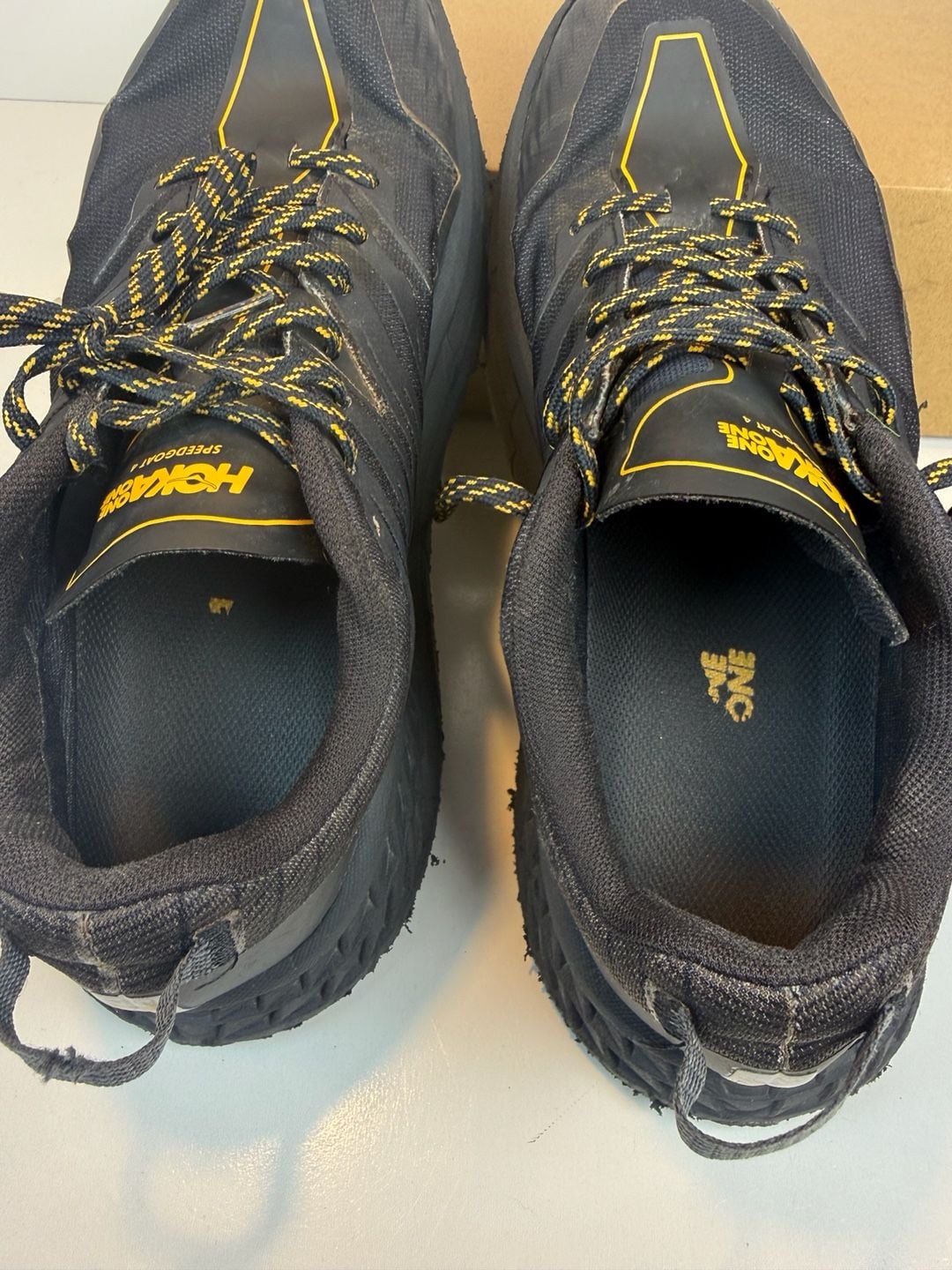 Hoka One One Speedgoat 4 Gtx Size 10 Black Running 8