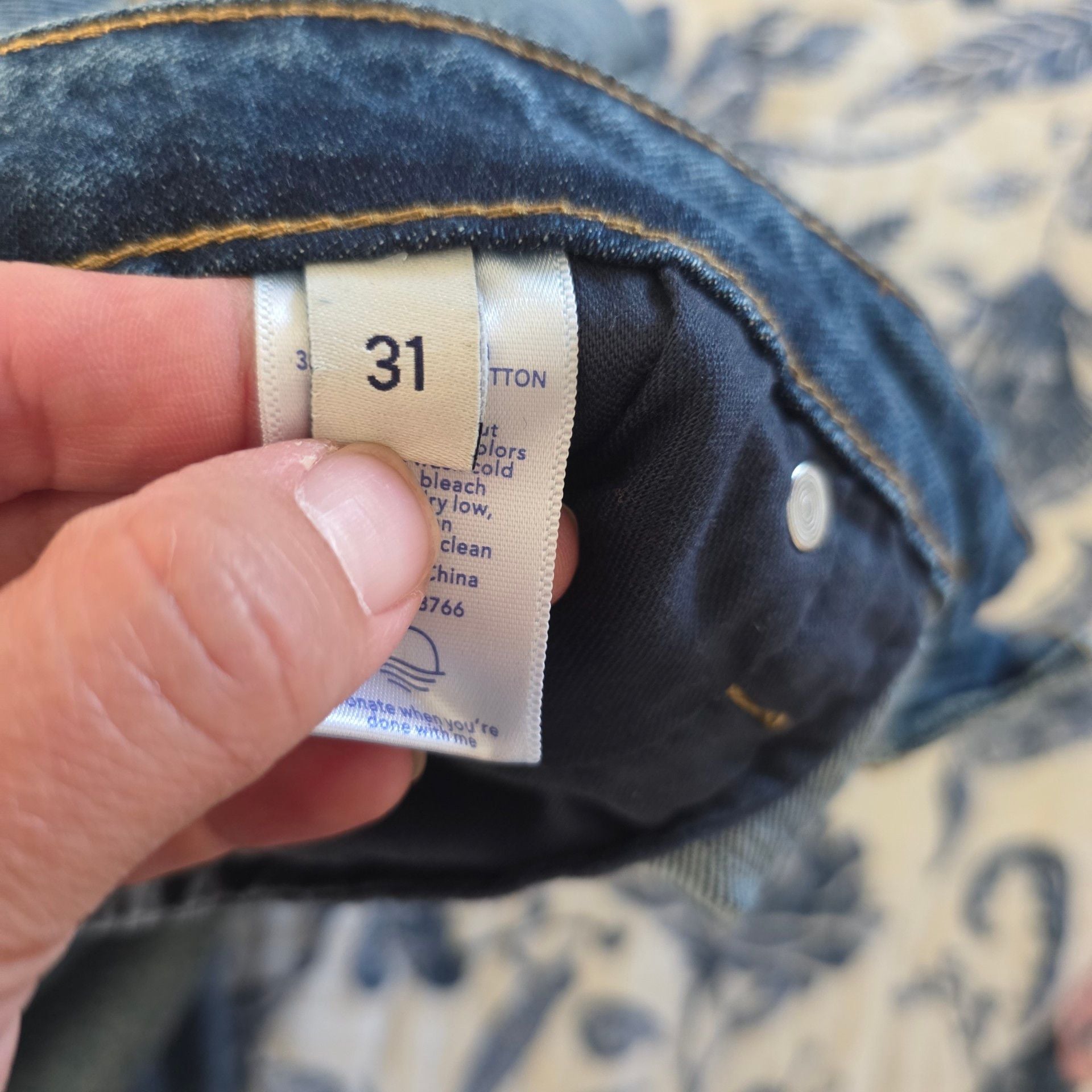 Oliver Logan Aberdeen High Rise Wide Leg Crop Jeans - Size 31 EUC
 7