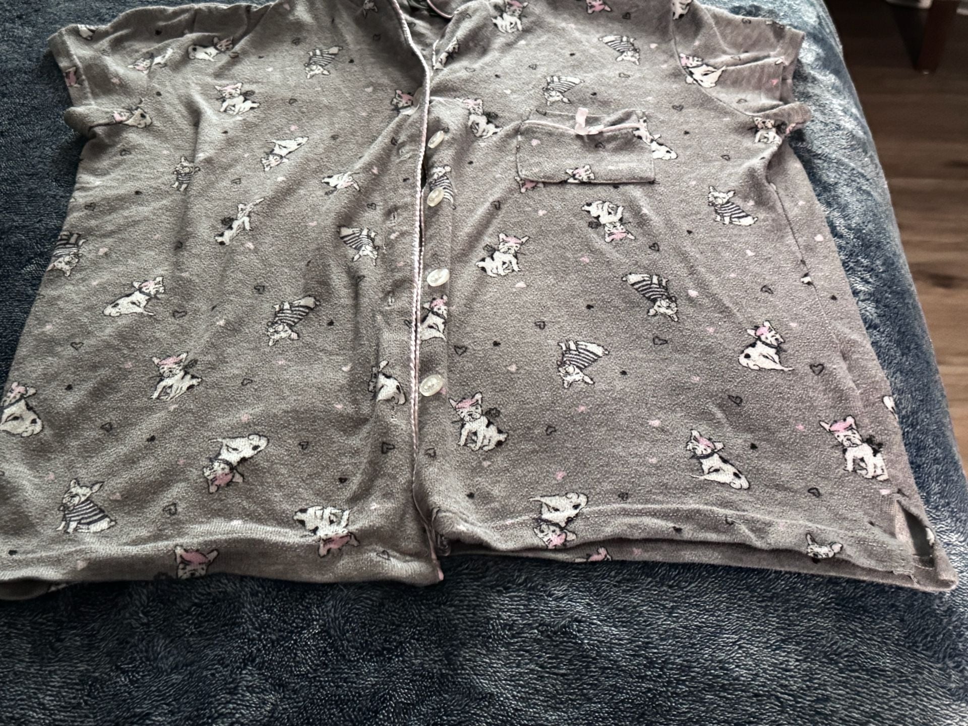 Laura Ashley Scottie Dog Pajama Set M (8-10) 2
