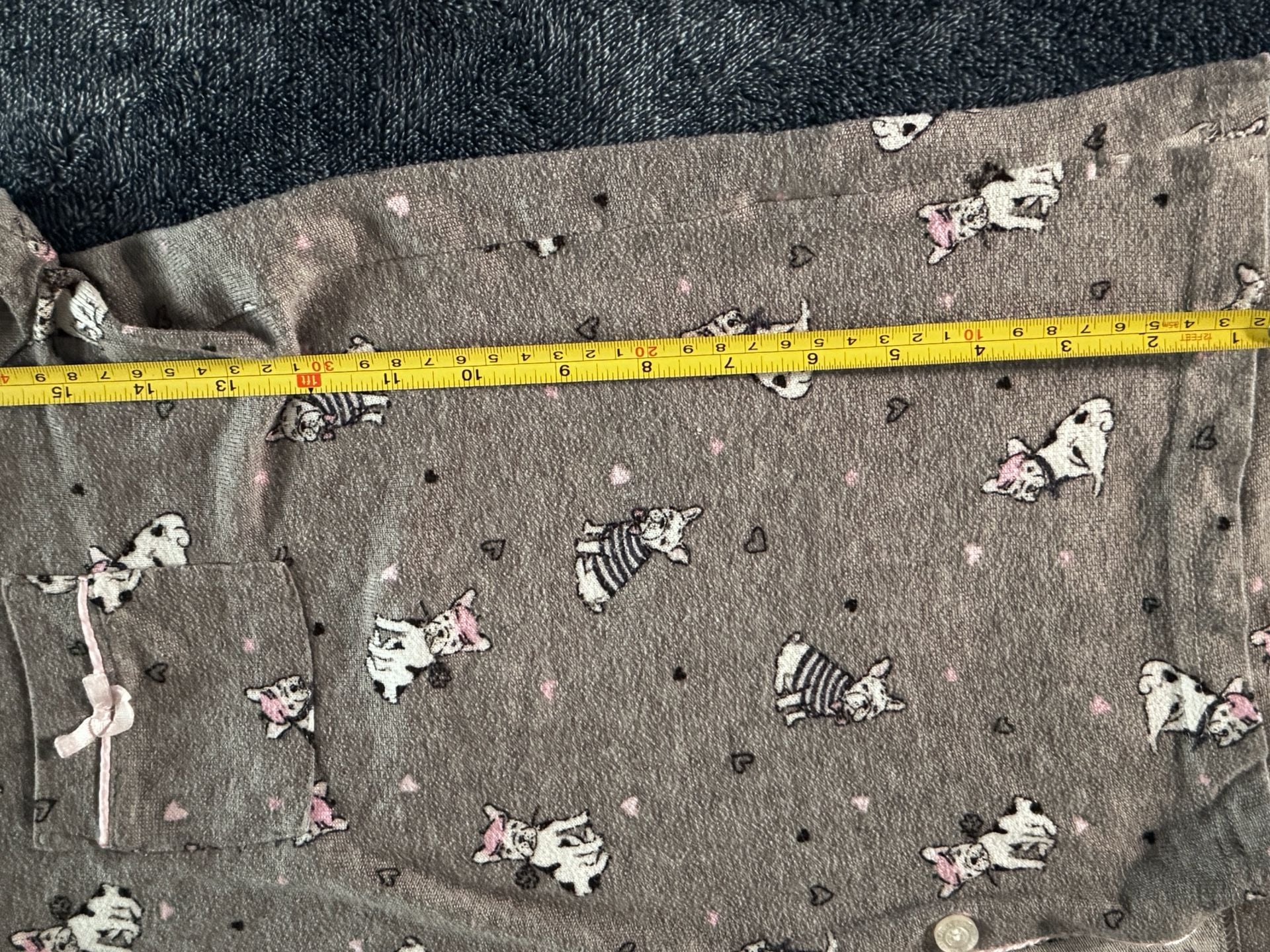 Laura Ashley Scottie Dog Pajama Set M (8-10) 4