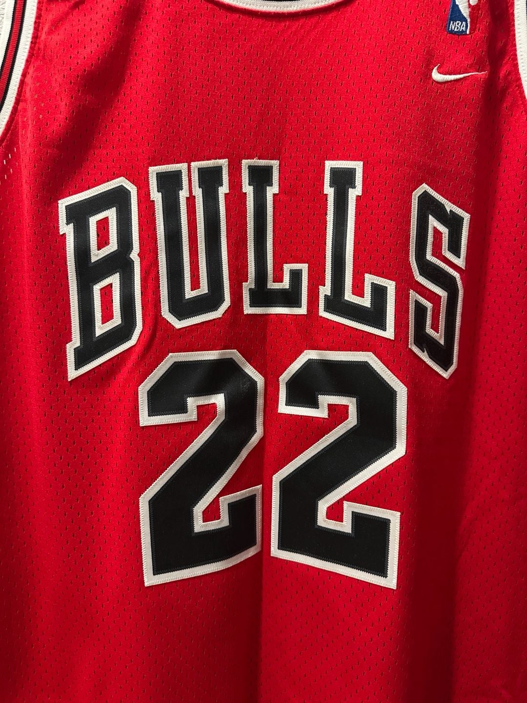 Nike Chicago Bulls Williams 22 Basketball Jersey Size XL Red NBA Team 4