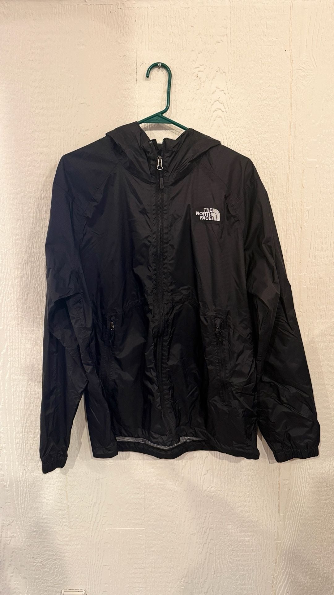 The North Face Dryvent Full-Zip Hooded Wind Jacket Black Men's Large 2