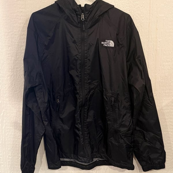 The North Face Dryvent Full-Zip Hooded Wind Jacket Black Men's Large