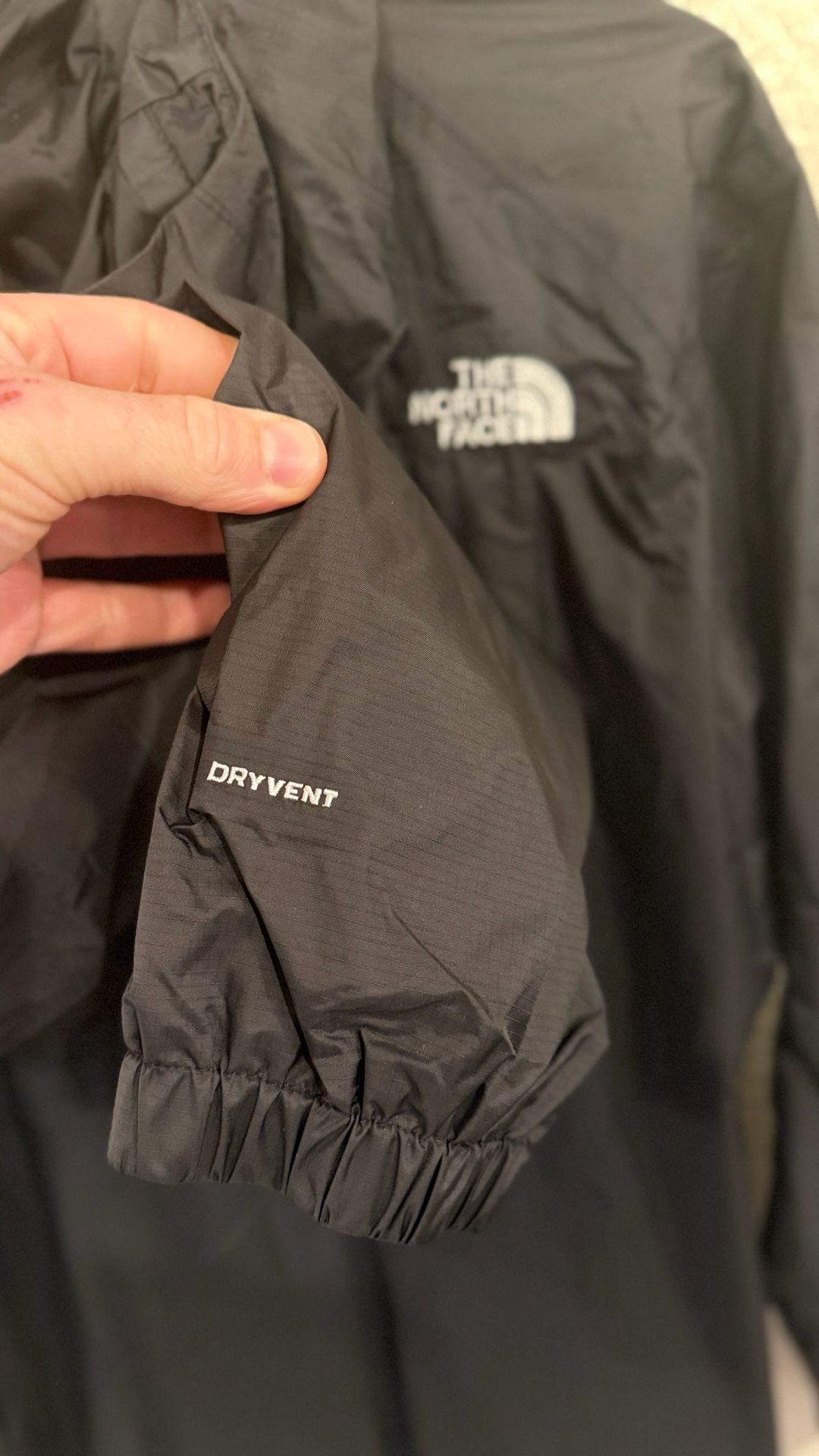 The North Face Dryvent Full-Zip Hooded Wind Jacket Black Men's Large 4