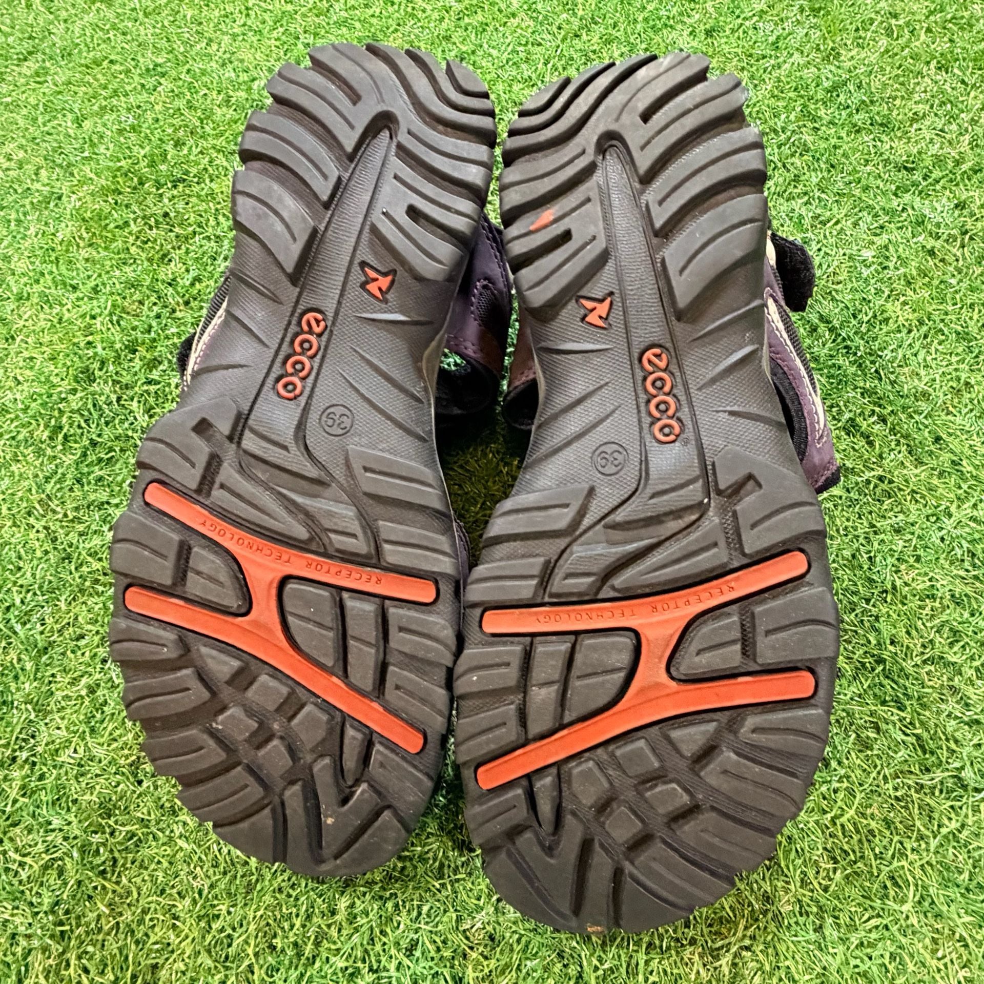 ECCO Yucatan Receptor Sandals Size 39 Purple Outdoor Hiking 6