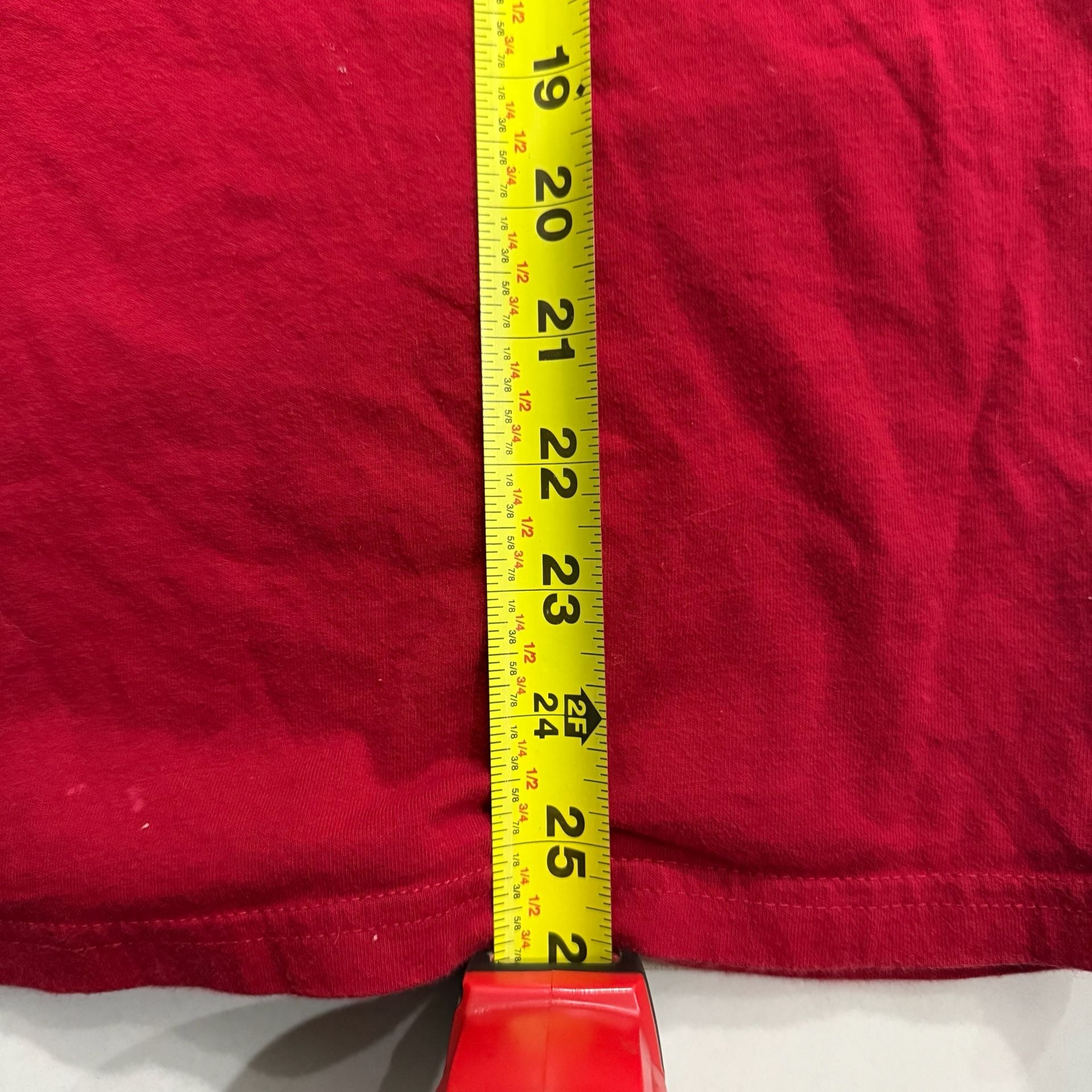 Hollister V-Neck T-Shirt Red 7