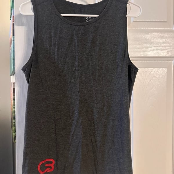 Cycle Bar Charcoal Grey Tank 