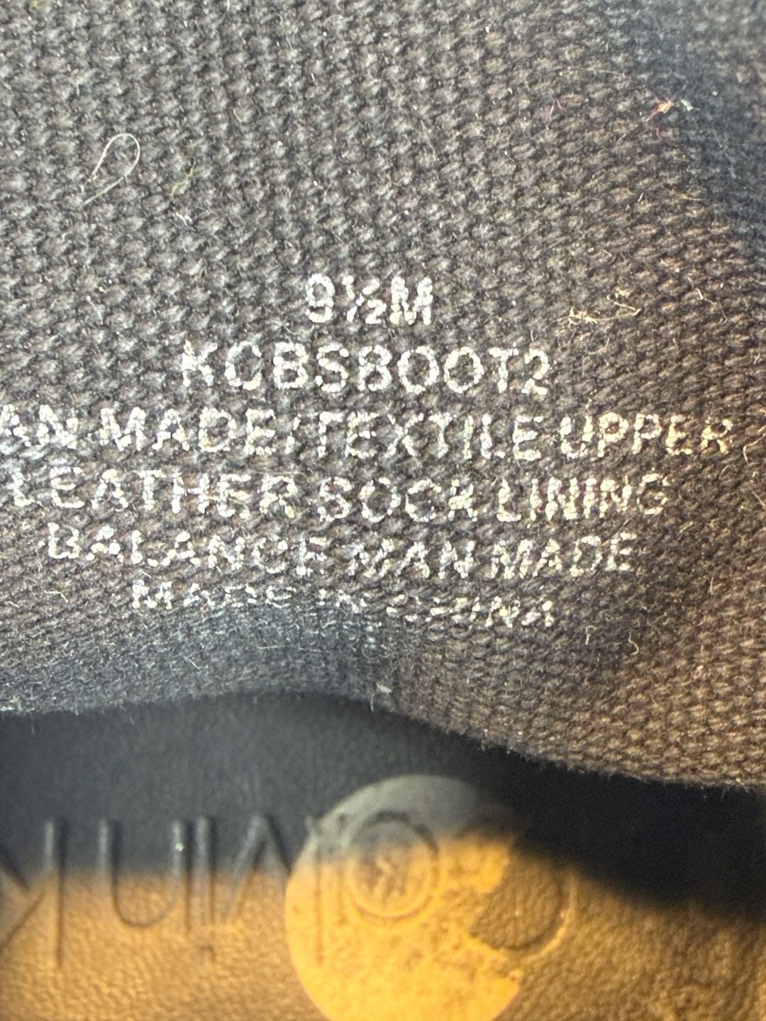 Calvin Klein KCBSBOOT2 combat boots in black size 9.5 men’s 3