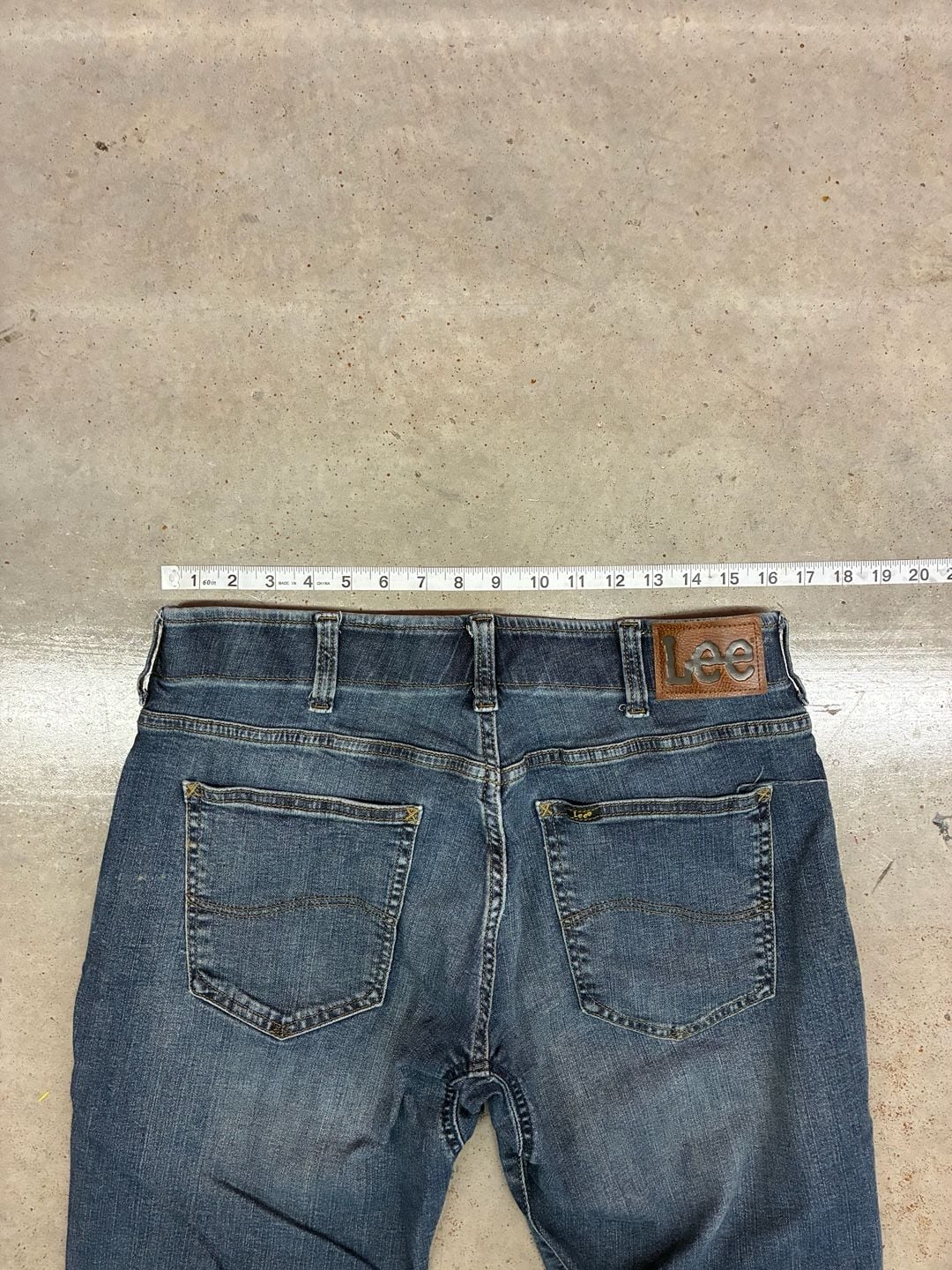Lee Extreme Motion Regular Fit Bootcut Jeans Size 34x30 Blue Denim 7