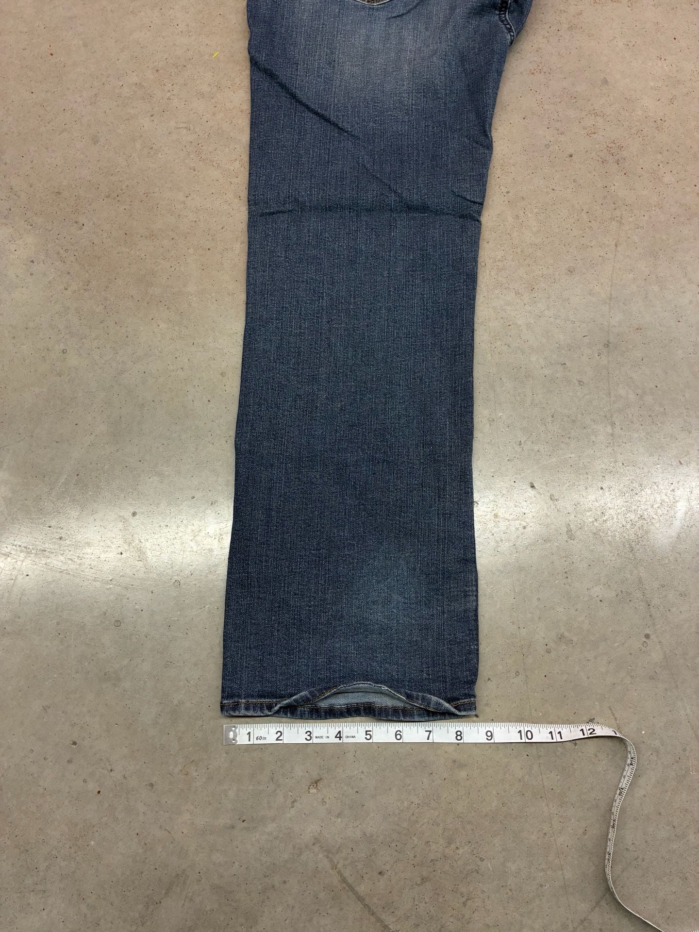 Lee Extreme Motion Regular Fit Bootcut Jeans Size 34x30 Blue Denim 9