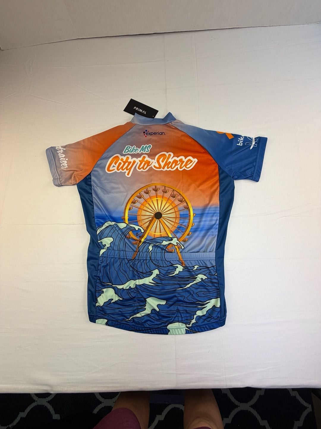 Primal City To Shore 2024 Unisex Sport Cut Raglan Jersey Size Small 7