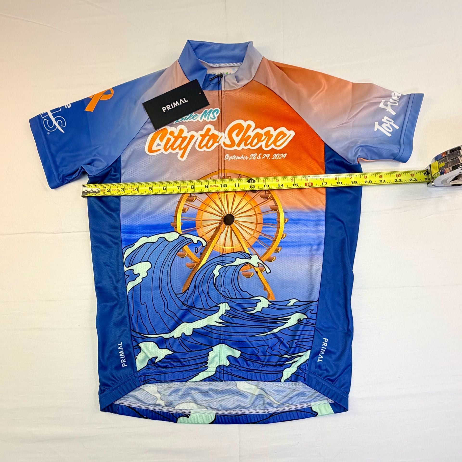 Primal City To Shore 2024 Unisex Sport Cut Raglan Jersey Size Small 8