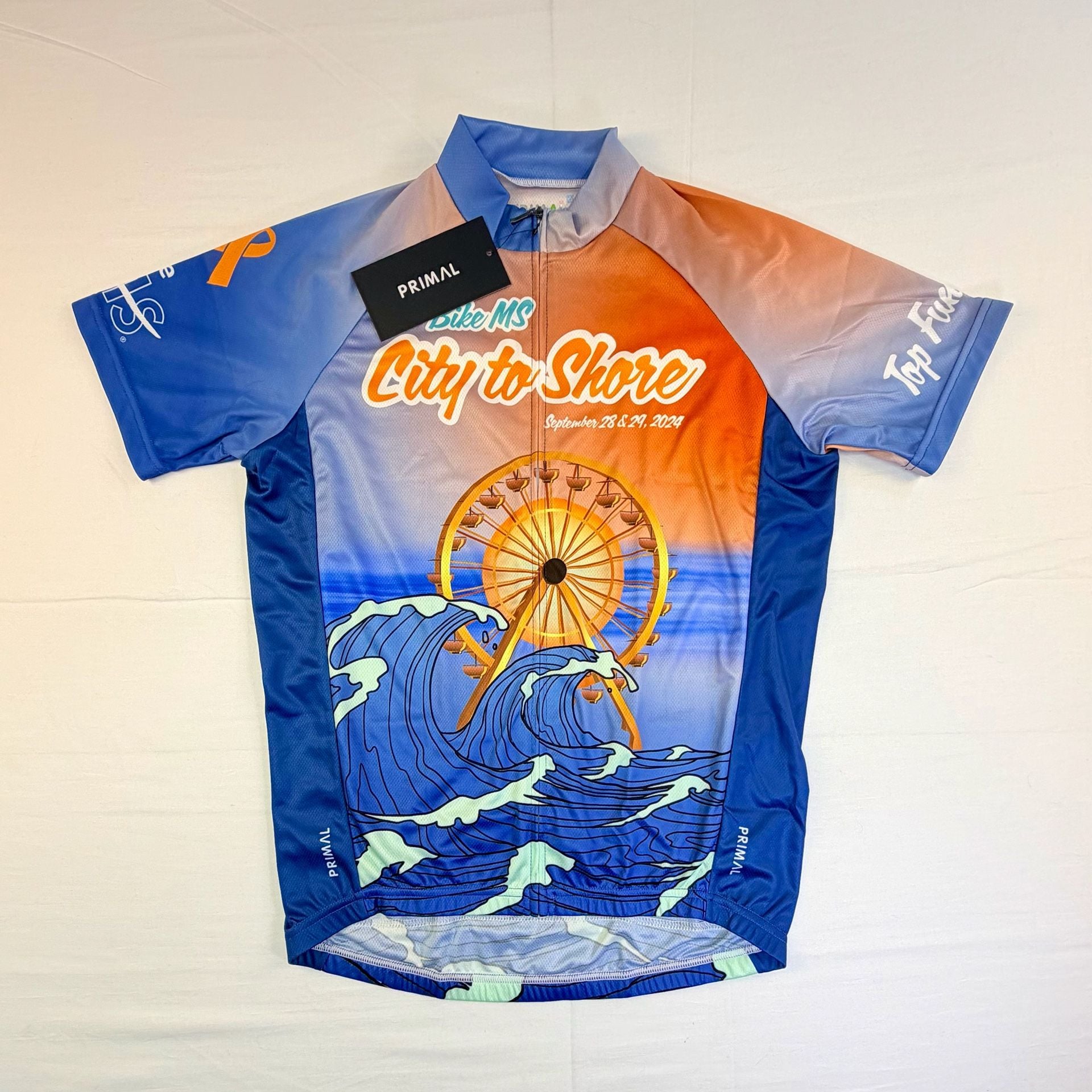 Primal City To Shore 2024 Unisex Sport Cut Raglan Jersey Size Small 10