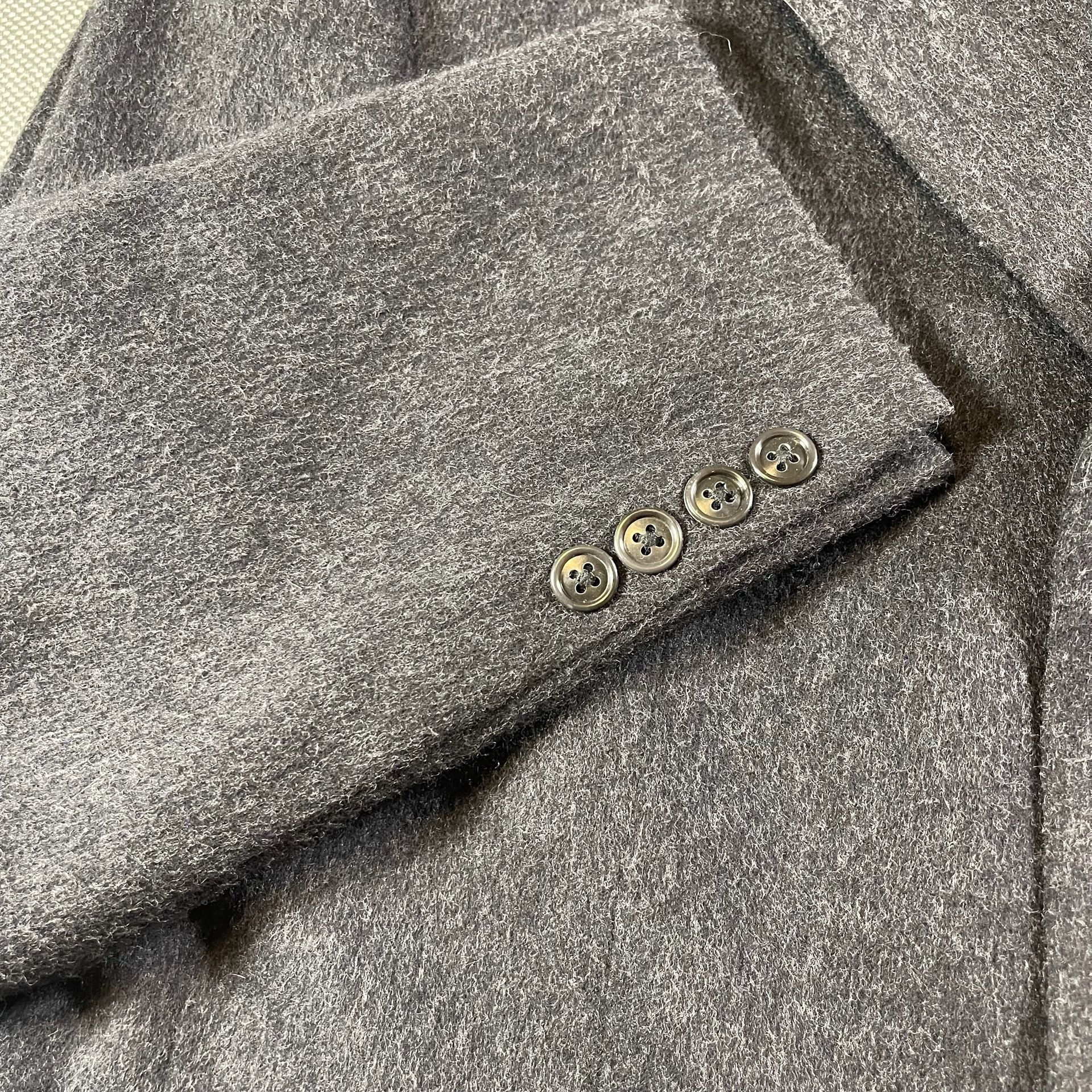 John Clarendon Gray Wool Blazer Jacket, size 40R 3