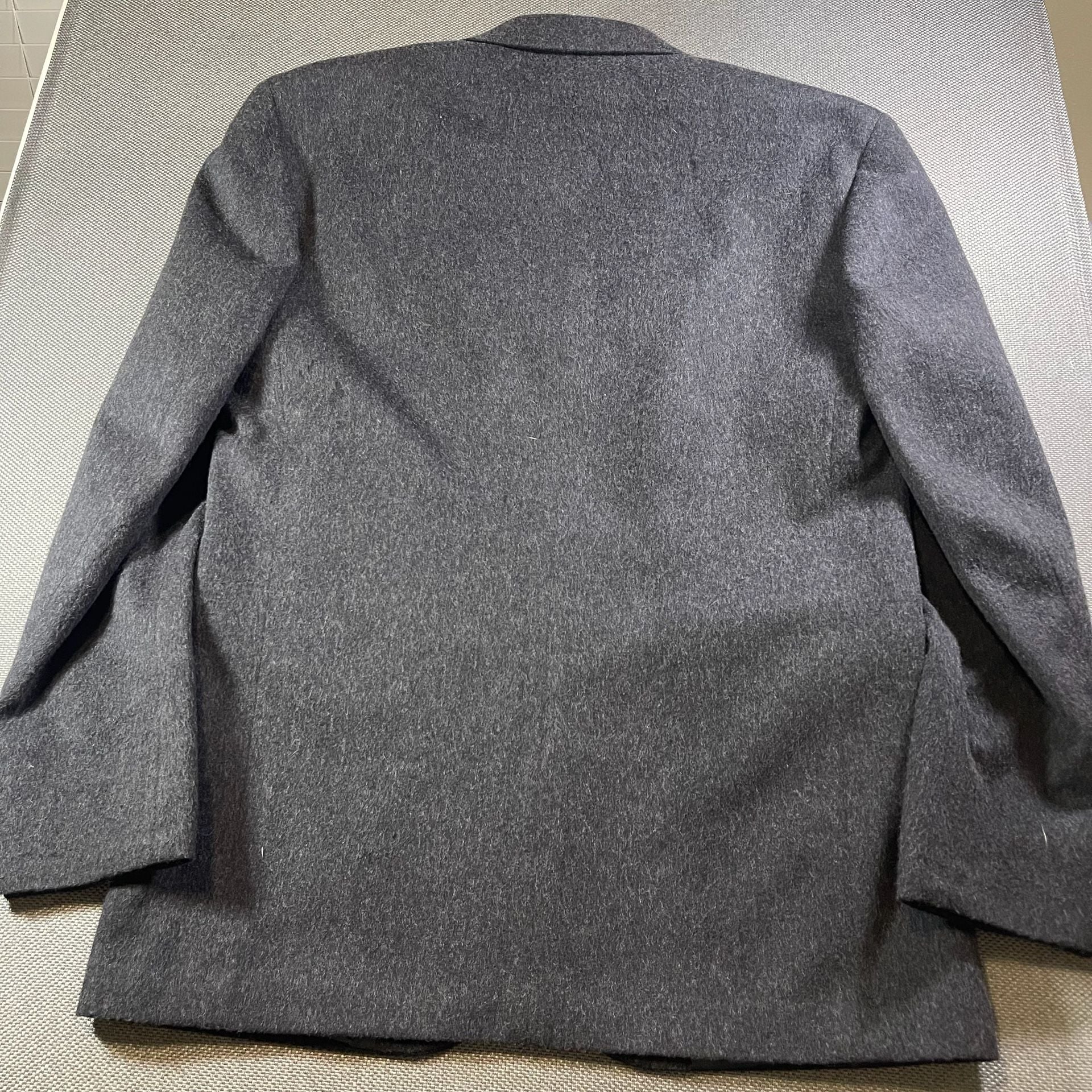John Clarendon Gray Wool Blazer Jacket, size 40R 9