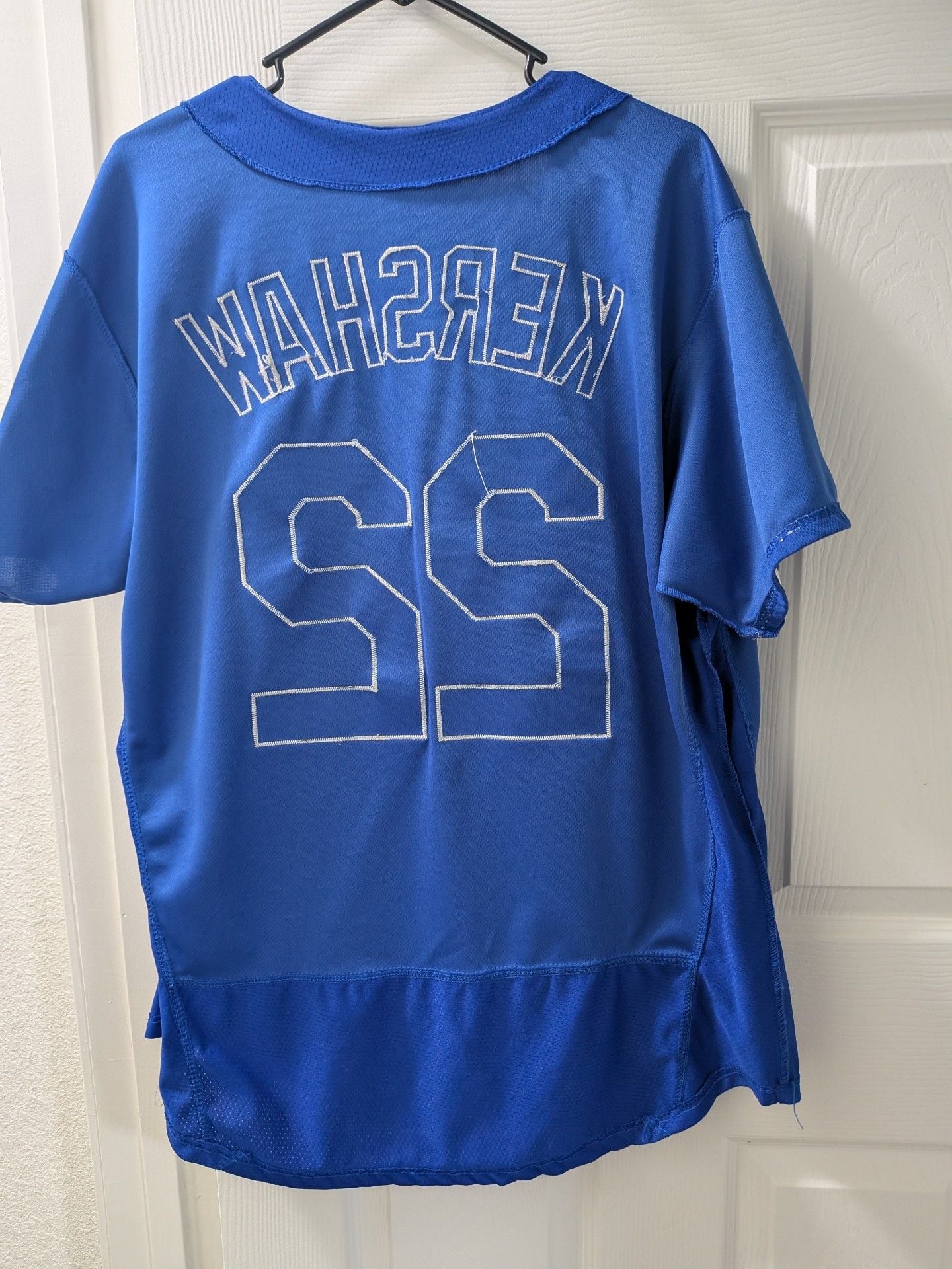 Majestic Los Angeles Dodgers Clayton Kershaw 22 Spring Training Jersey 9
