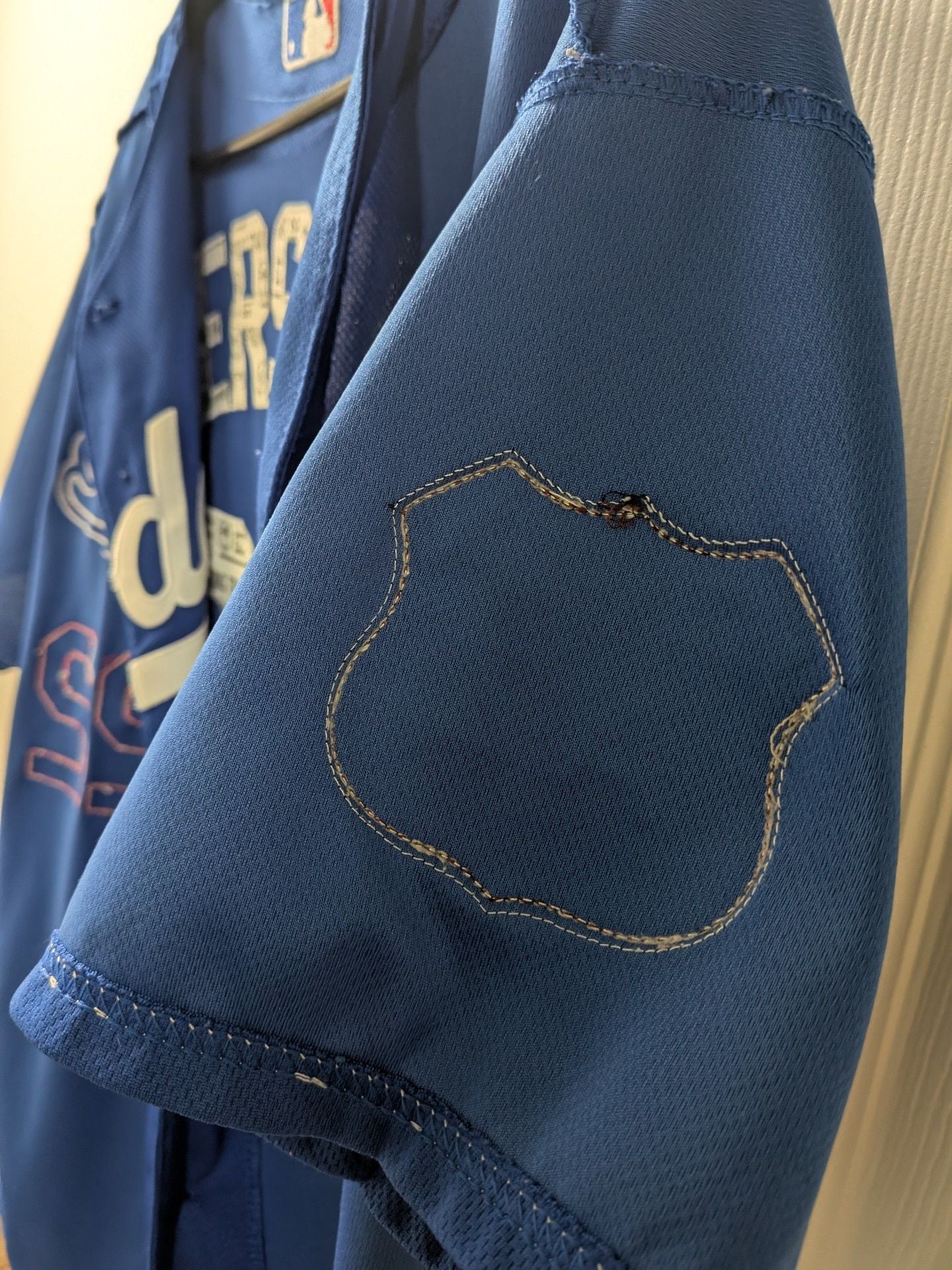 Majestic Los Angeles Dodgers Clayton Kershaw 22 Spring Training Jersey 12