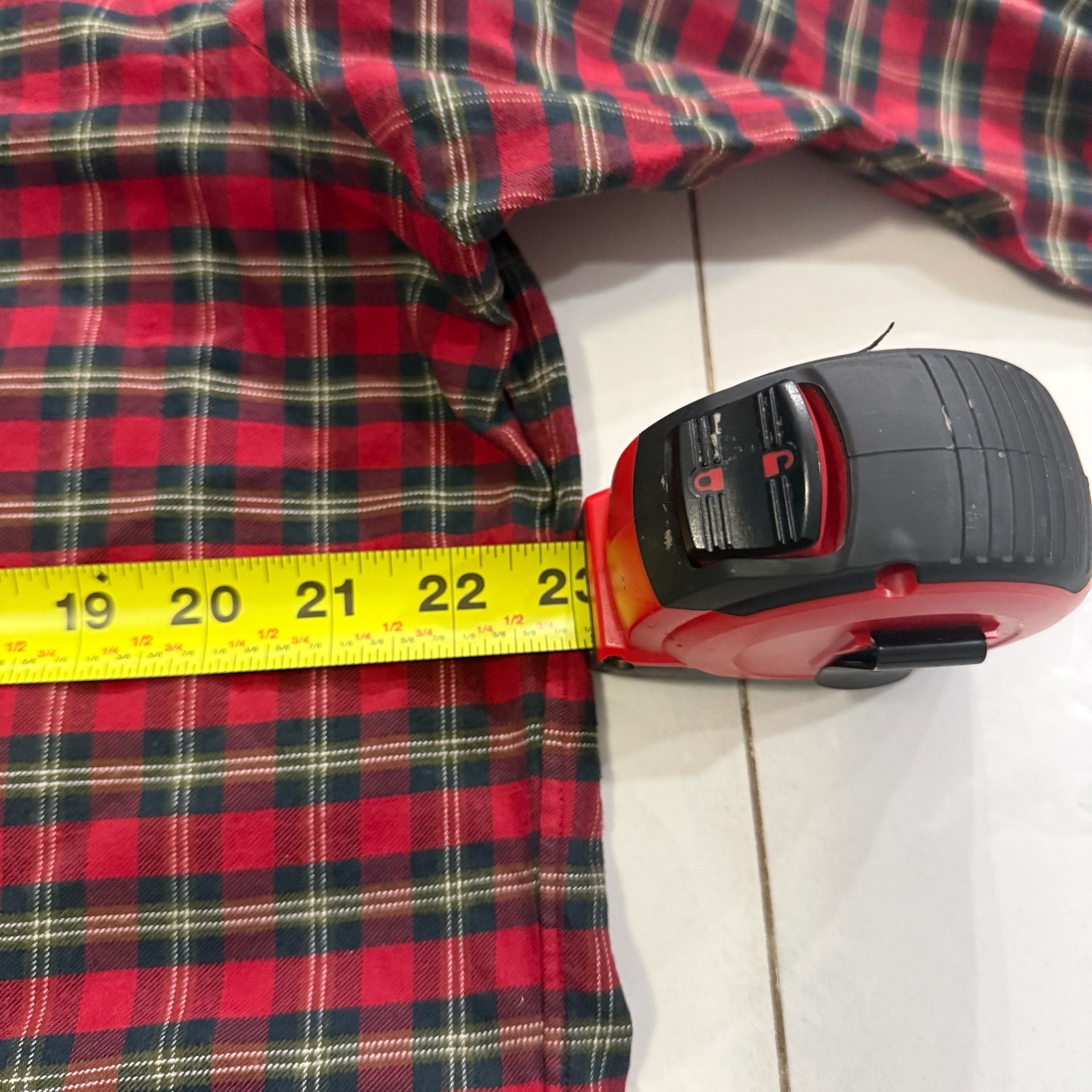 Ralph Lauren Button Down Shirt Red Plaid 7