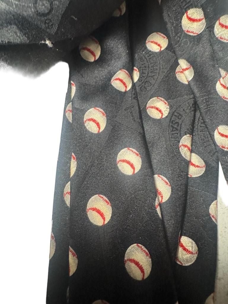 Tabasco Baseball Silk Novelty Necktie 5