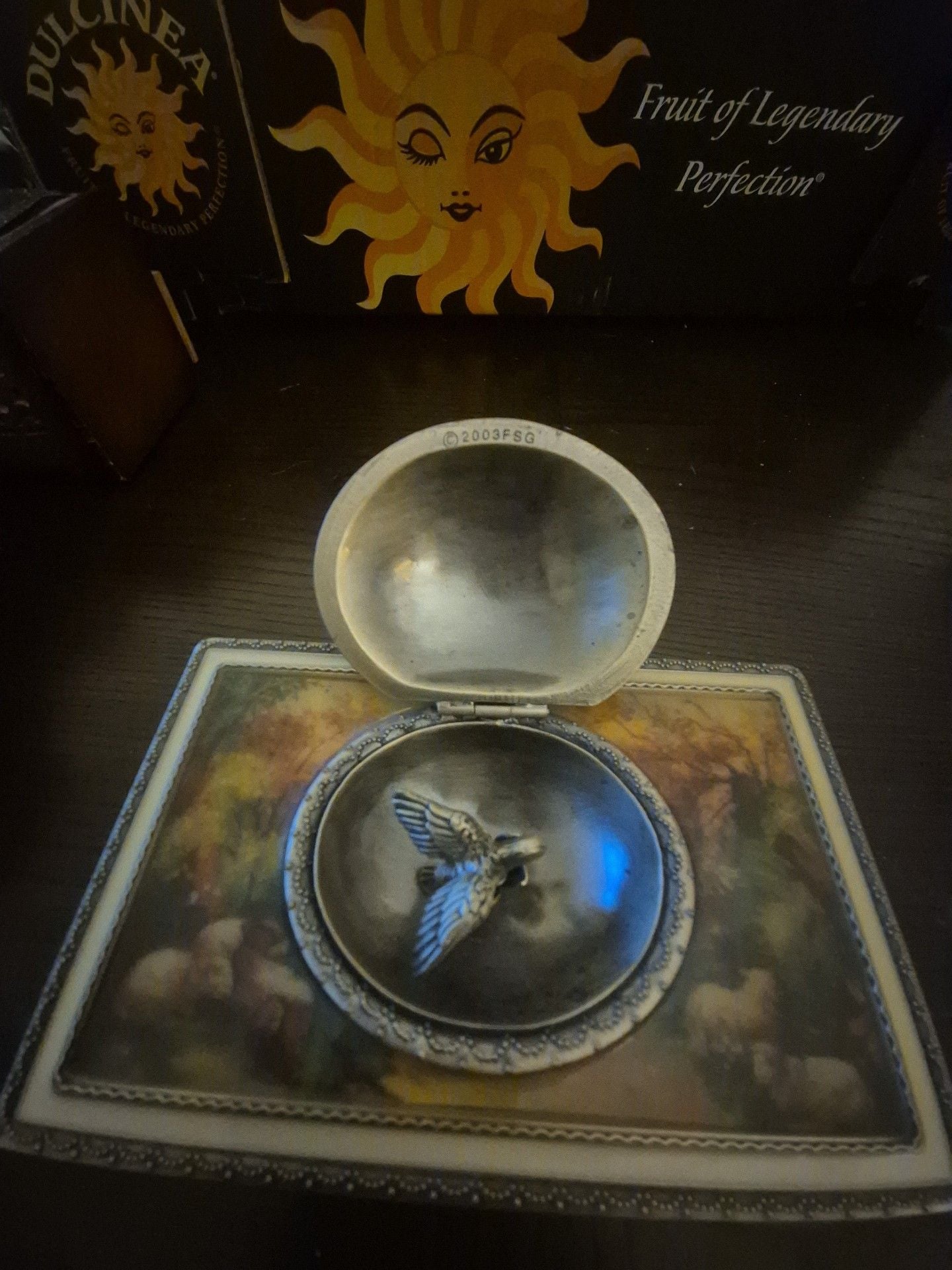 2003FSG Singing Bird Music Box Mechanical Automaton Figurine 8