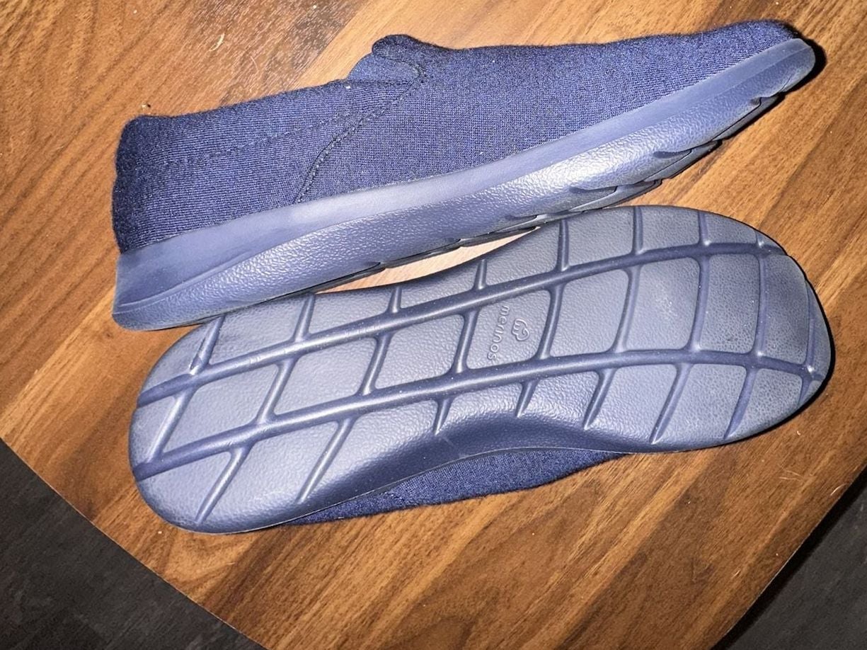 Merinos Women's Slip On Navy with Navy Sole - Size 6 - .com 3