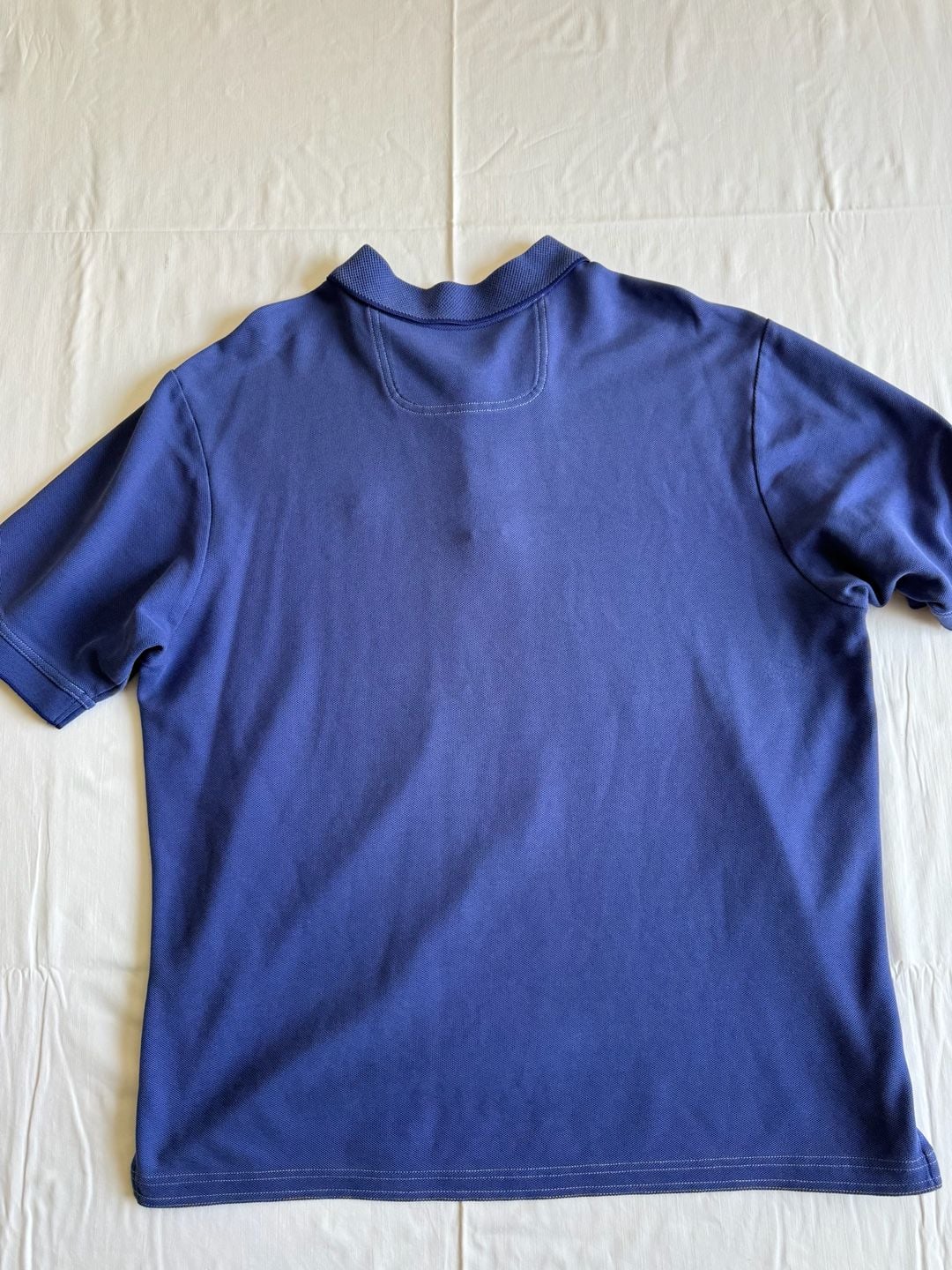 Tommy Bahama Polo Shirt Size XL Blue Supima Cotton Short Sleeve Marlin Logo 4