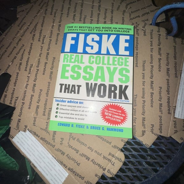 Fiske Real College Essays That Work Fourth Edition Paperback Book