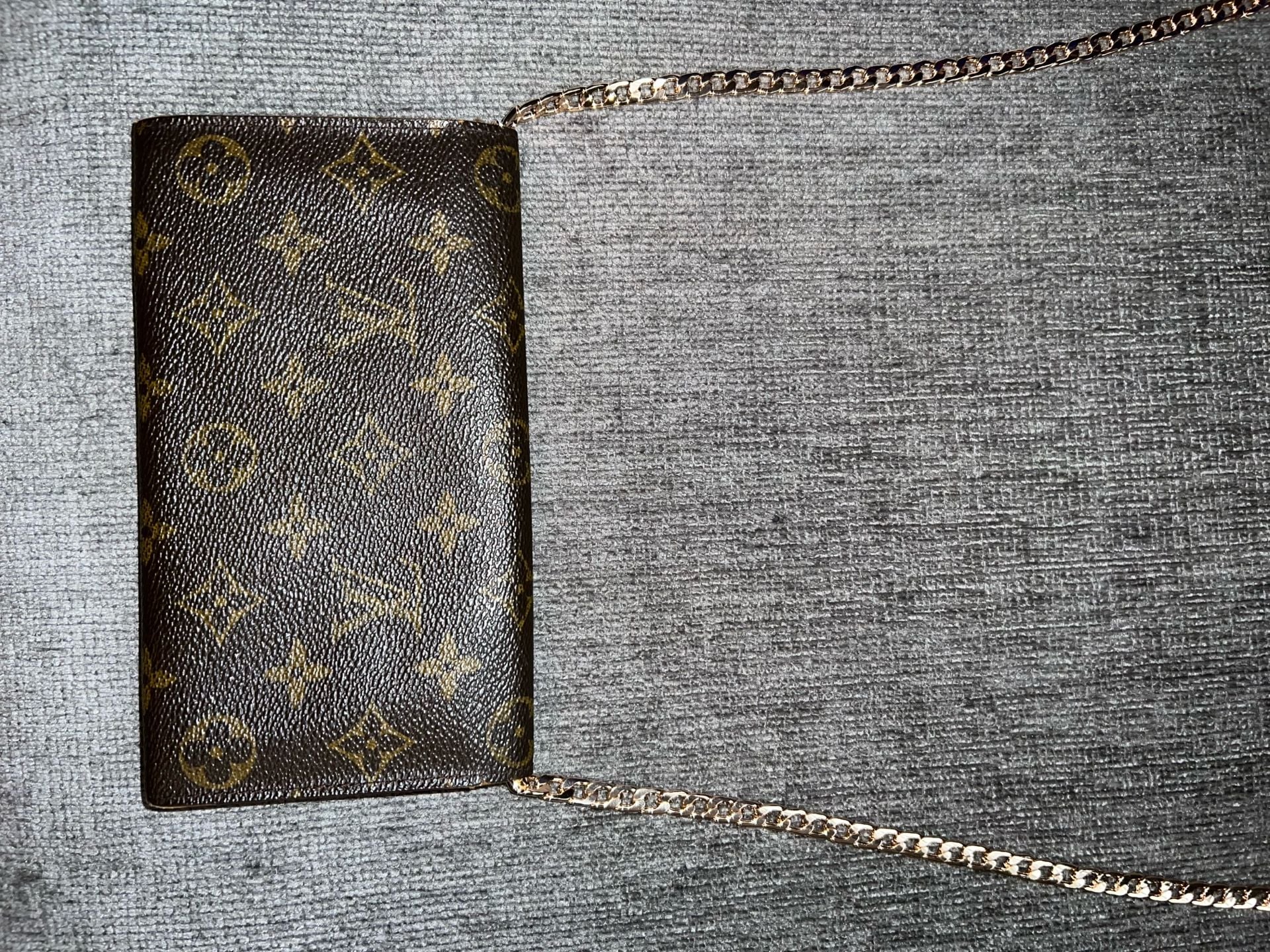 Authentic Louis Vuitton Monogram Portefeuille Sarah M61734 Long Wallet - , 1