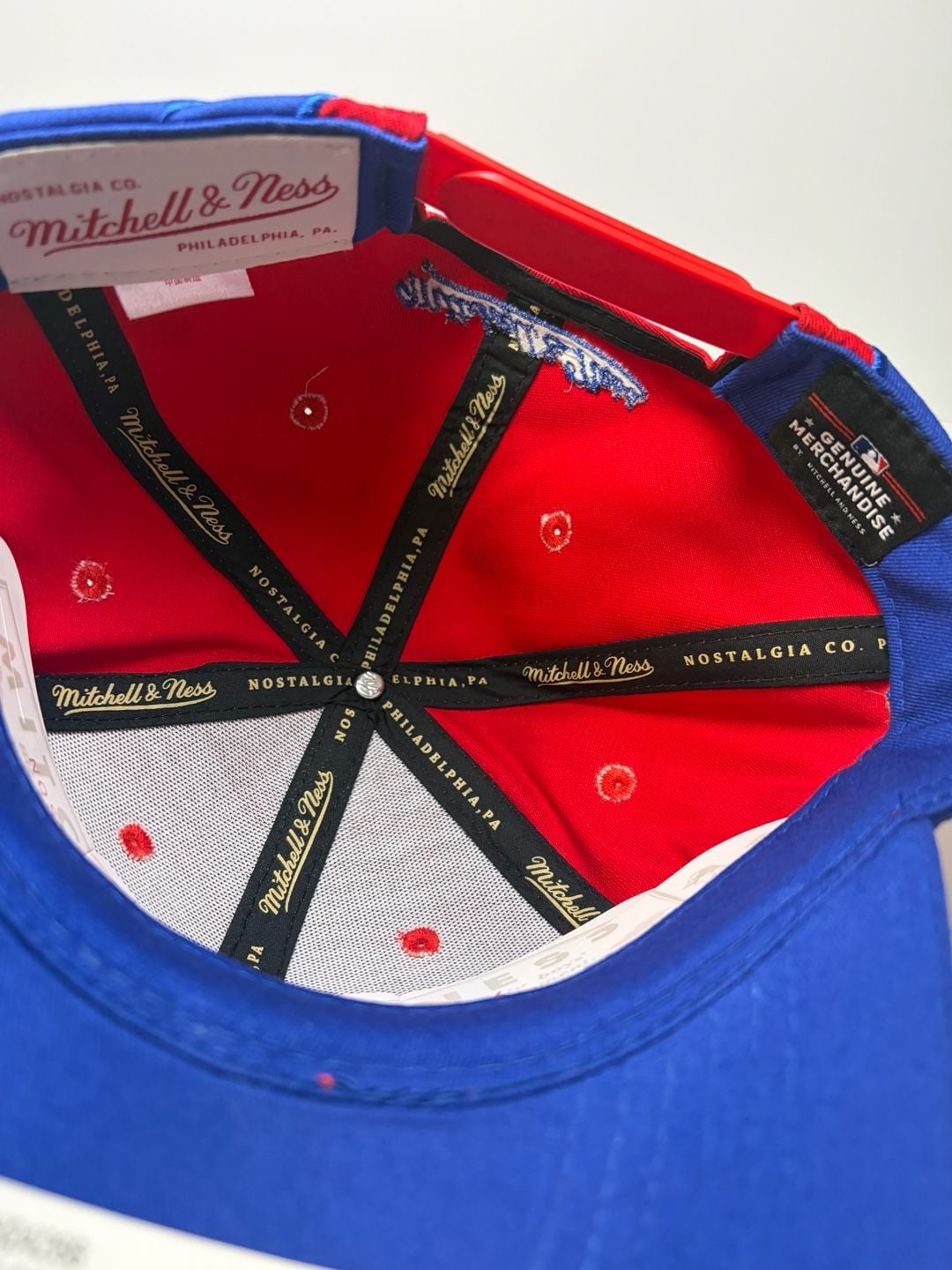 Philadelphia Phillies MLB '47 Brand MVP Adjustable Hat Red White Cap NOS 9