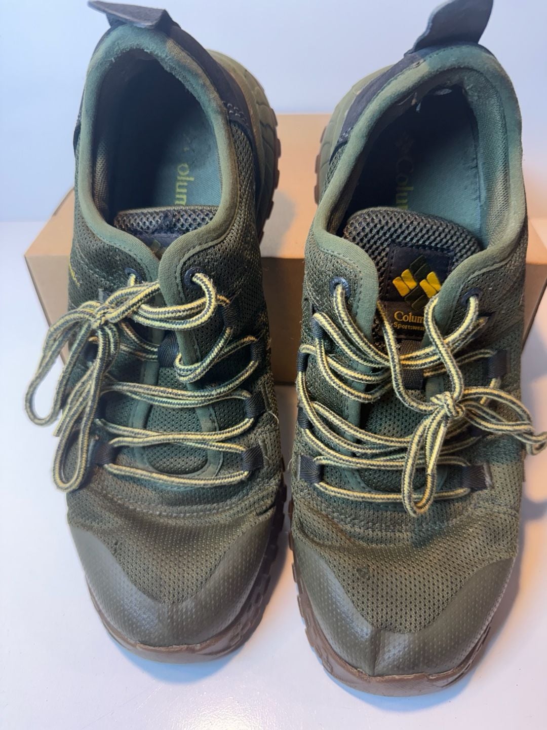 Columbia Fairbanks Low Size 10.5 Green Hiking Shoes 3