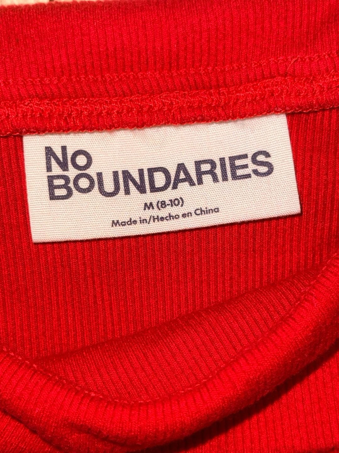 No Boundaries Red Off The Shoulder Bodysuit Size M (8-10) 4