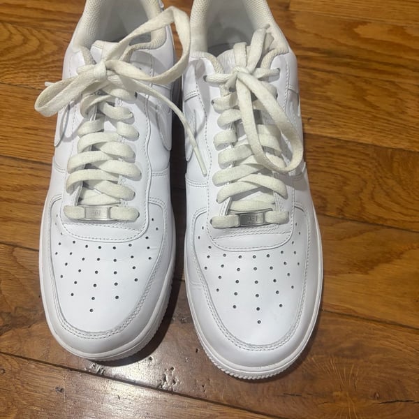 Nike Air Force 1 Low Triple White Sneakers
Size 10.5