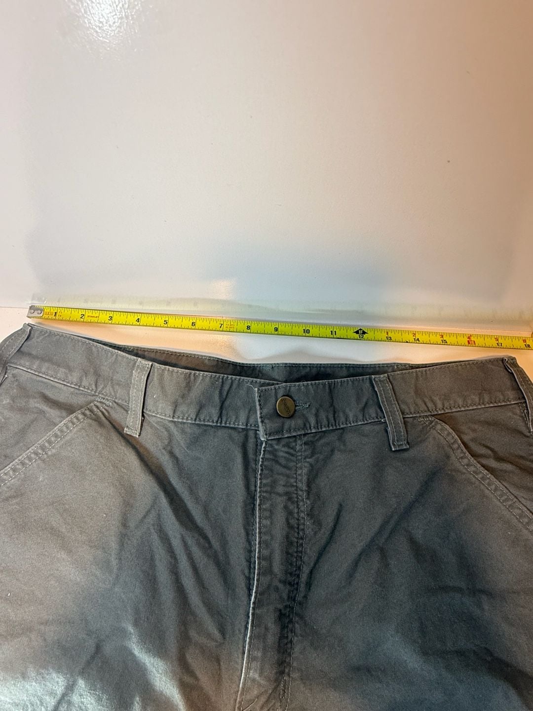 Carhartt Work Shorts Size unknown Gray Utility Relaxed 3