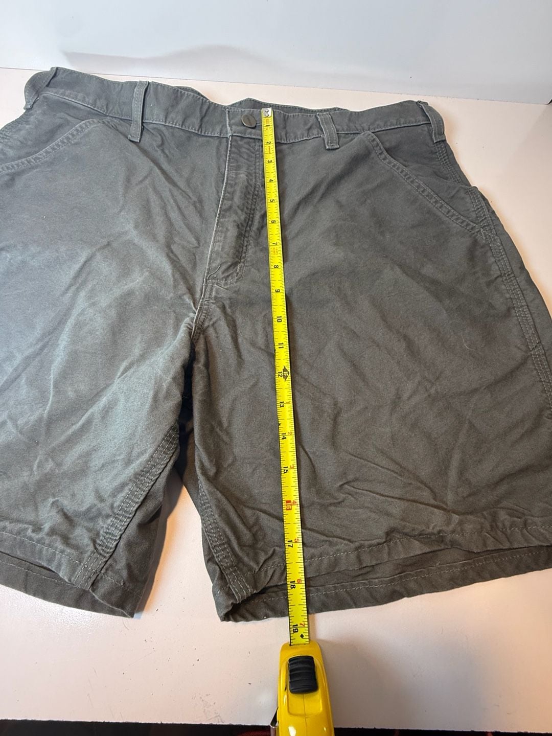 Carhartt Work Shorts Size unknown Gray Utility Relaxed 4