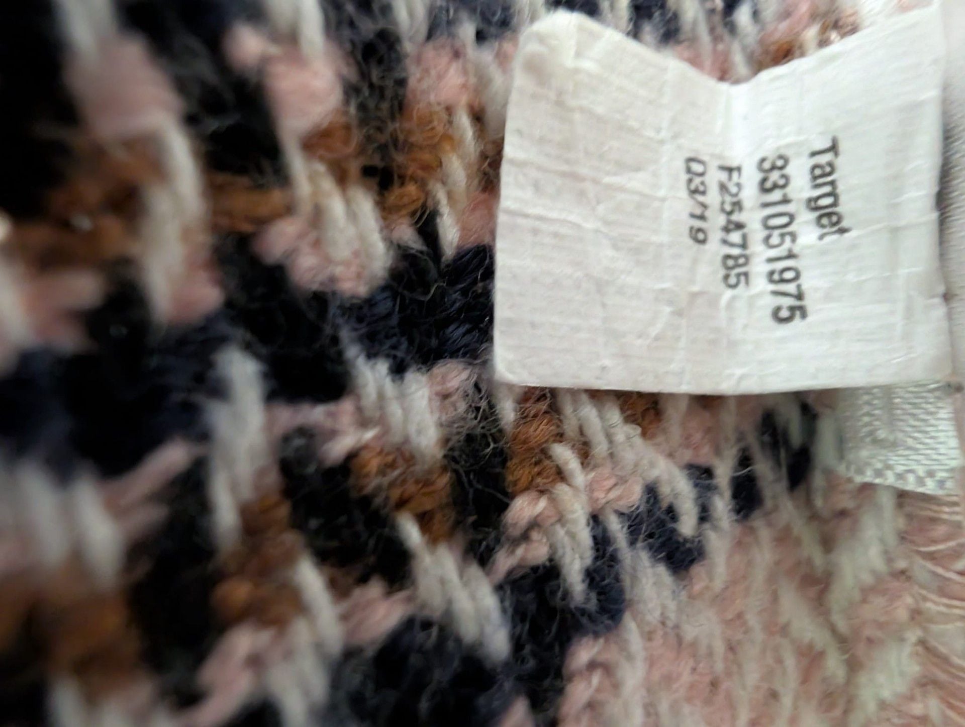 Wild Fable Plaid Mini Skirt Pink Tweed 6