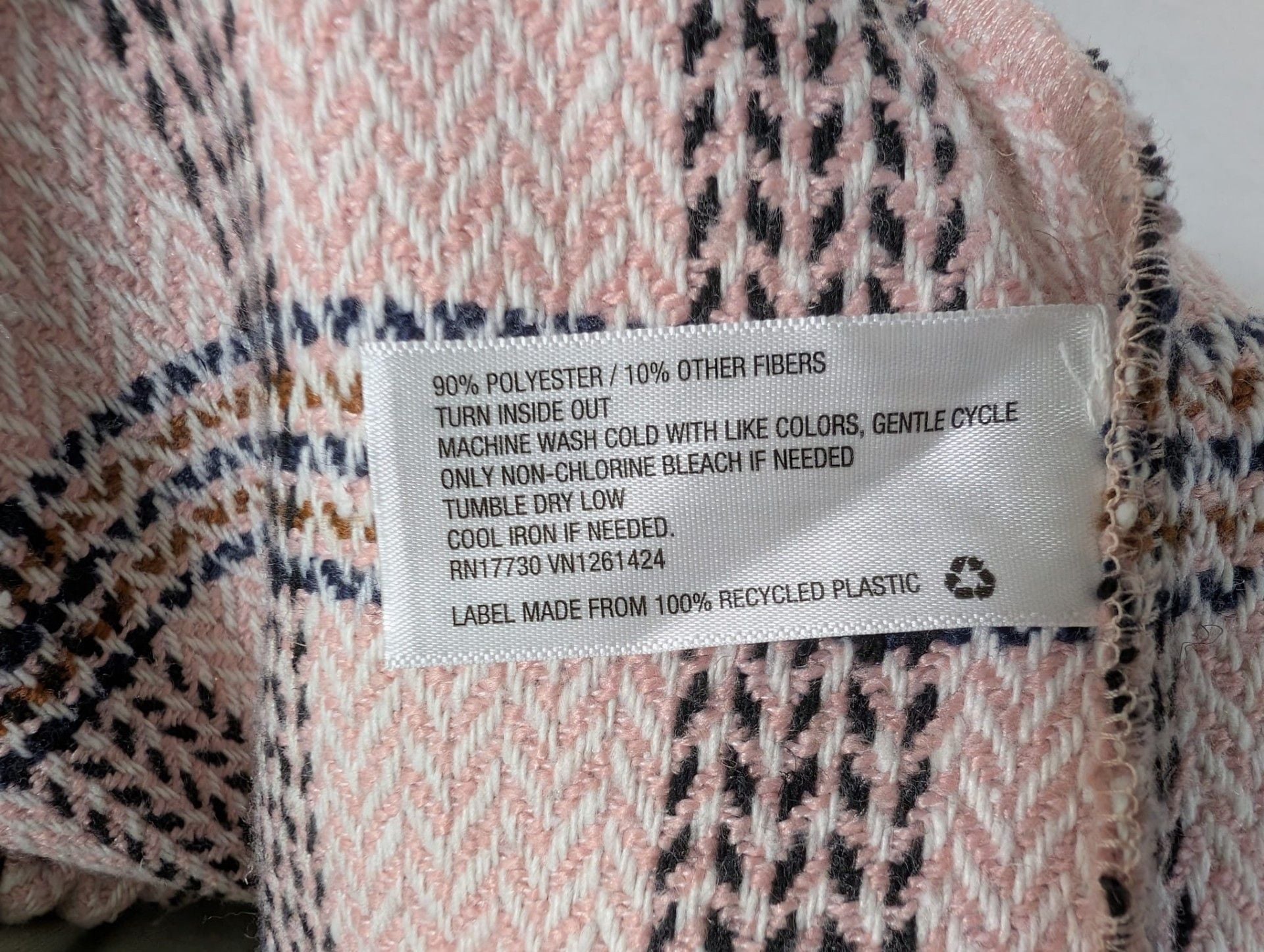 Wild Fable Plaid Mini Skirt Pink Tweed 7