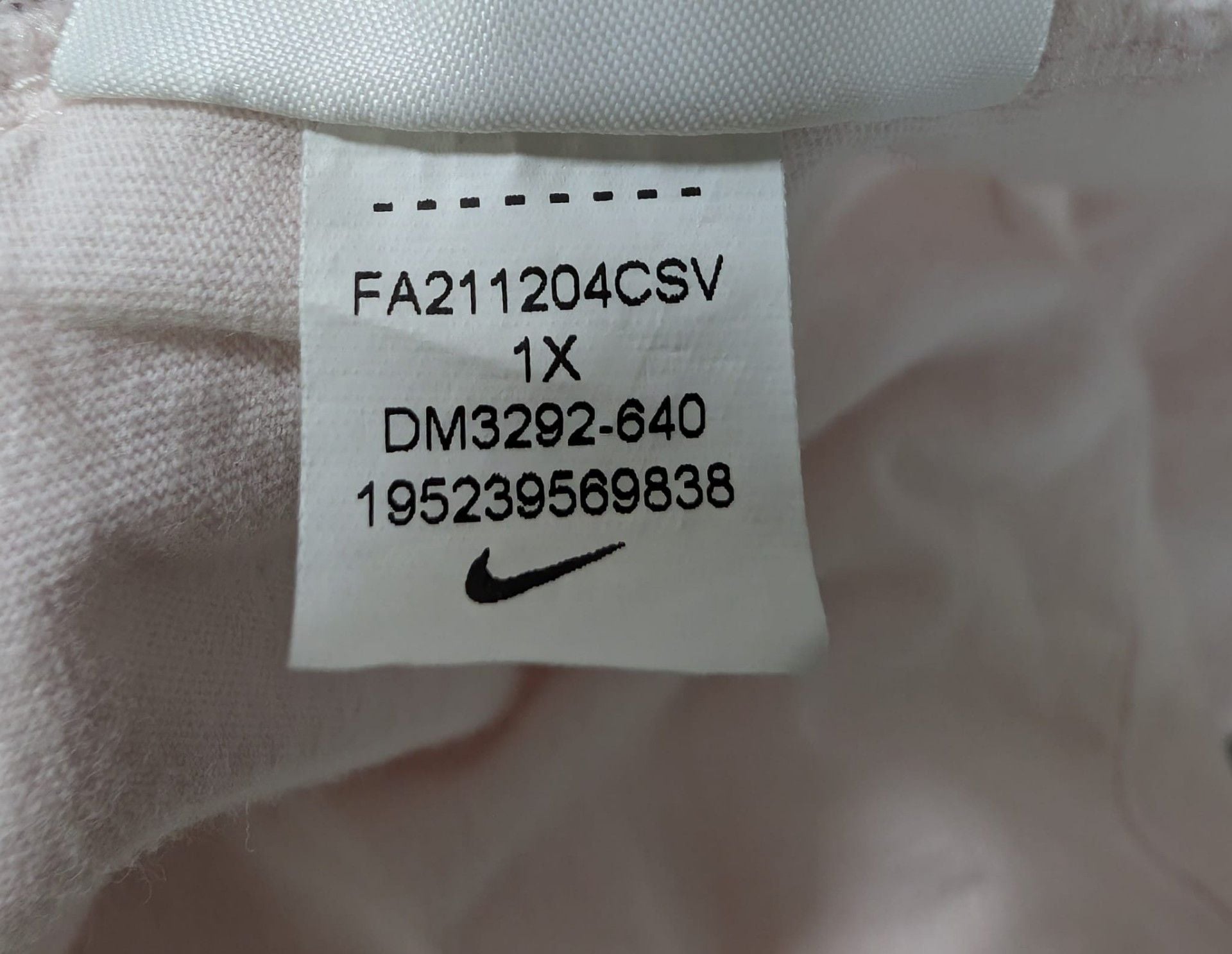 Nike Sportswear Icon Clash Dress Size 1X Pink Drawstring Tunic 7