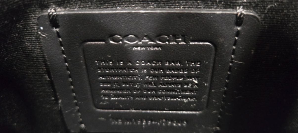 Coach Medium Gallery Tote Black Saffiano Leather Handbag 6