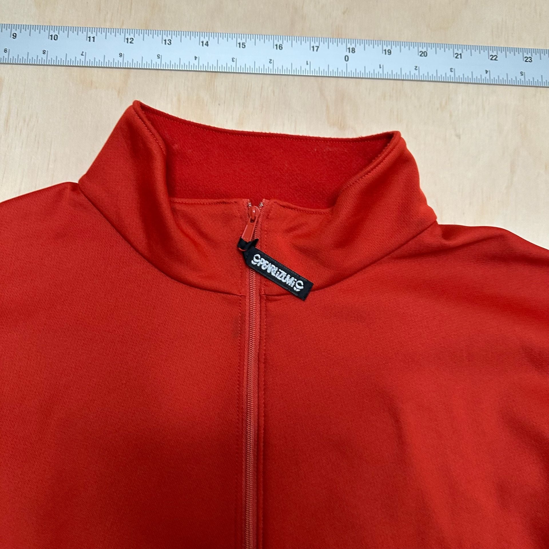 Pearl Izumi Quarter Zip Pullover Large Red Black Cycling Jersey 5