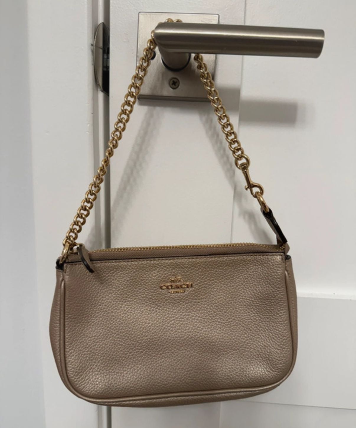 Coach Nolita 19 Metallic Gold 2