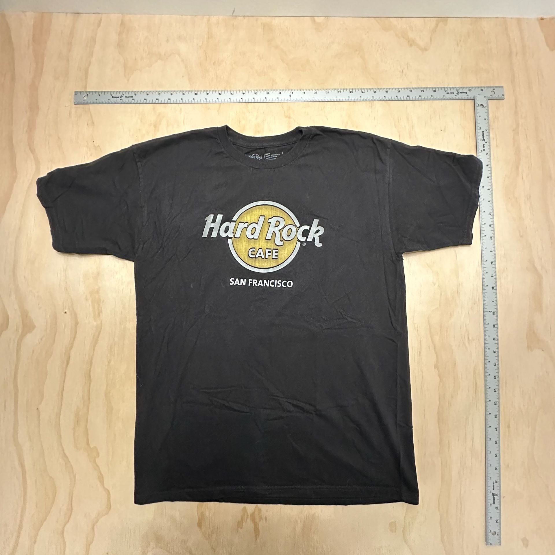 Hard Rock Cafe San Francisco Black T-Shirt Large 2