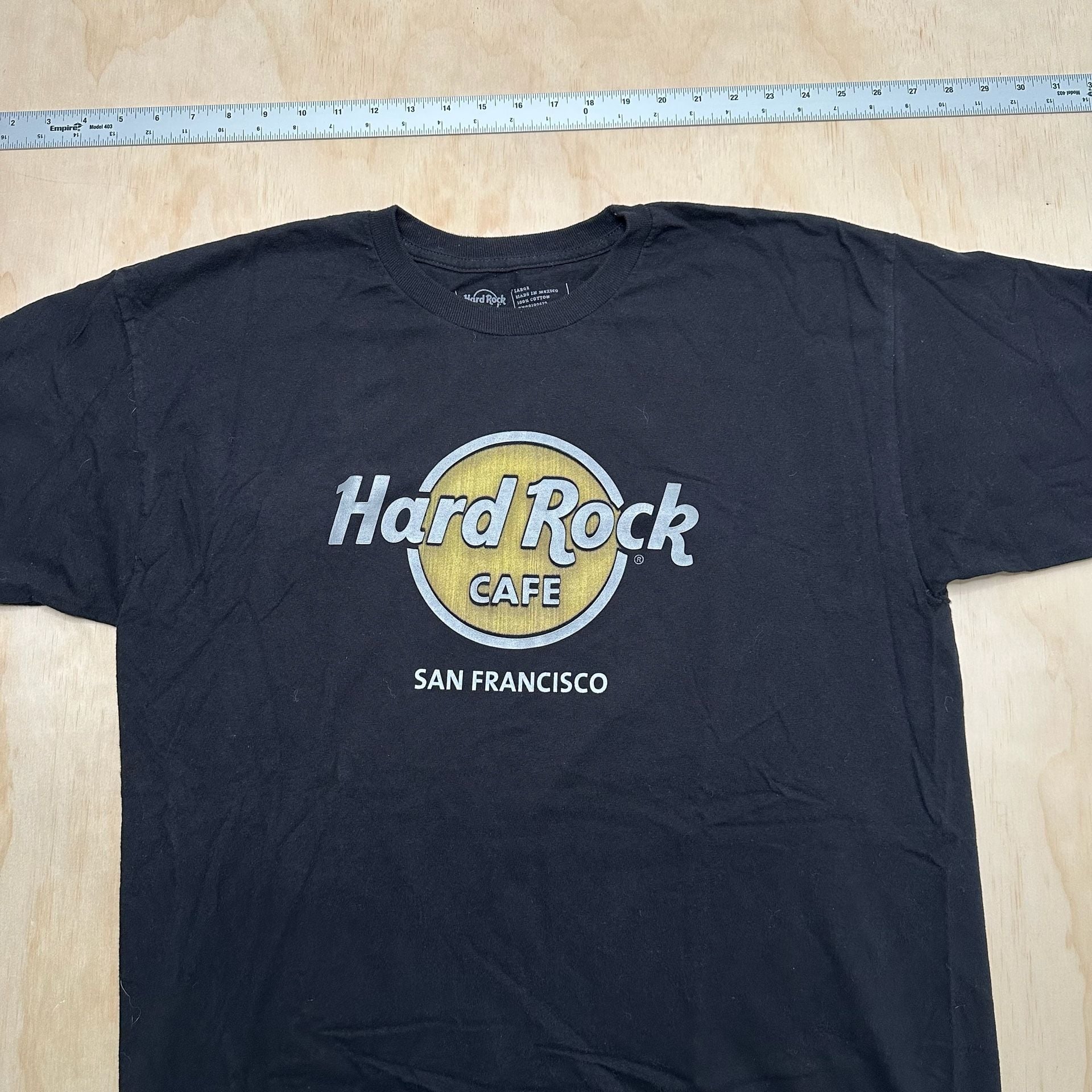 Hard Rock Cafe San Francisco Black T-Shirt Large 3