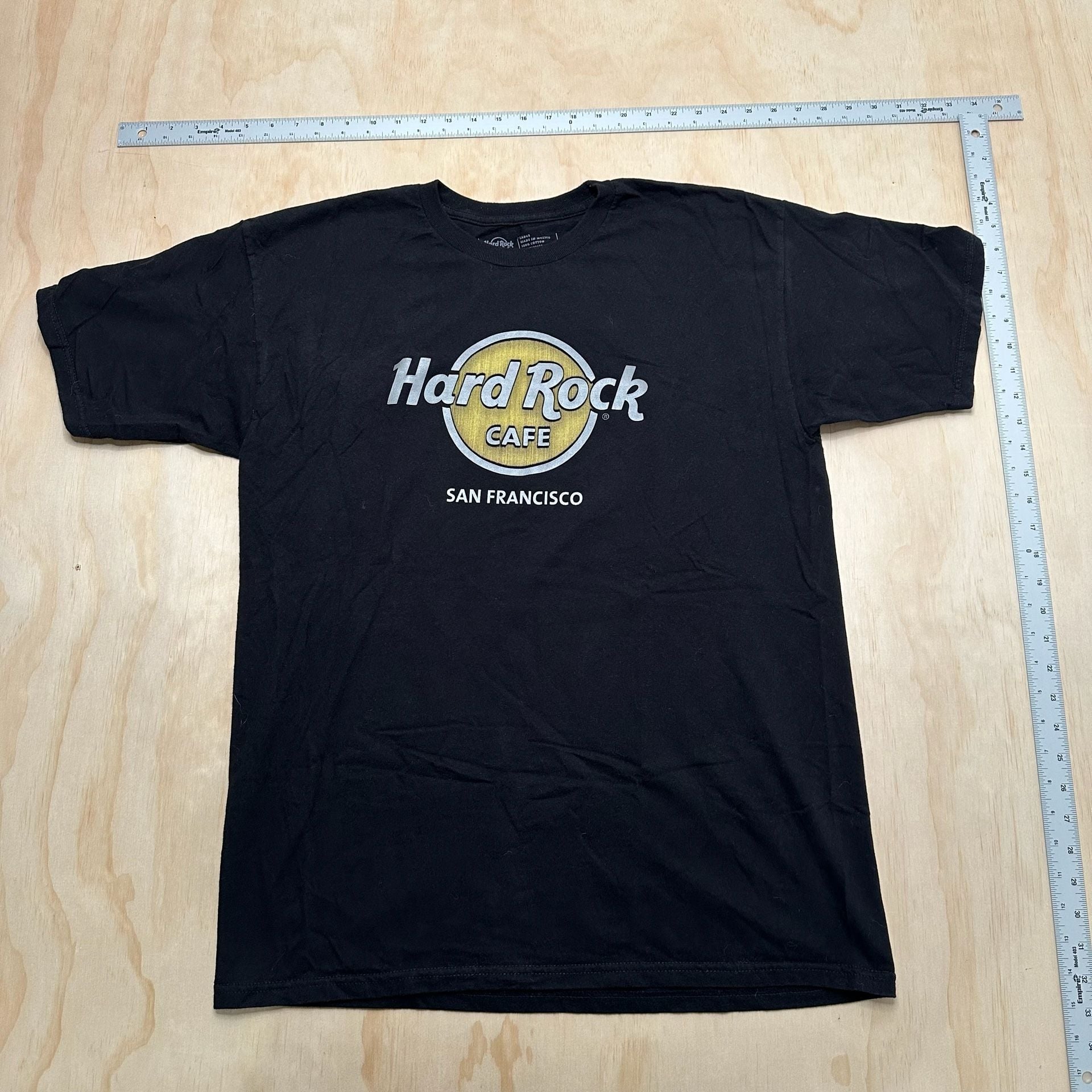 Hard Rock Cafe San Francisco Black T-Shirt Large 4