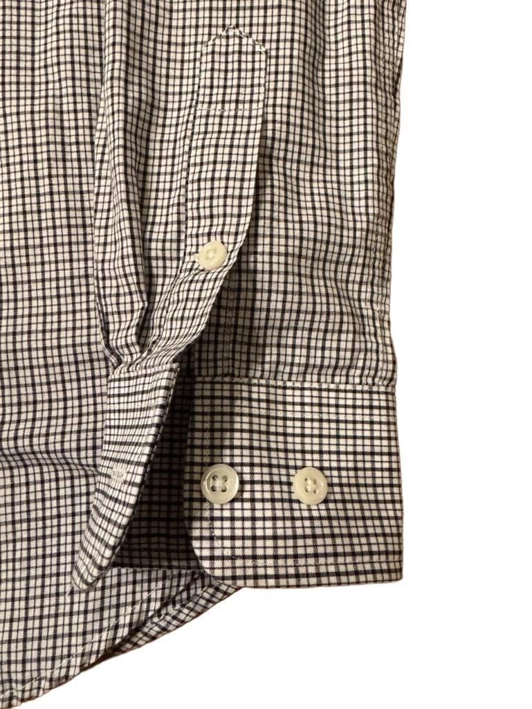 Ralph Lauren Boys Size 14 Black White Gingham Checkered Button Up Shirt h1571 5