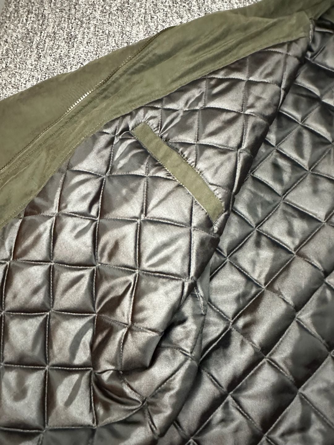 Aberdeen Collection Olive Green Utility Boxy Jacket 3XL 15