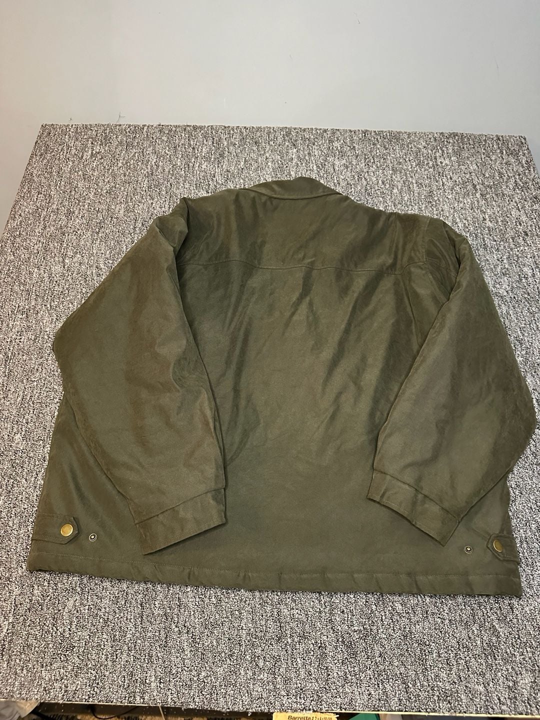 Aberdeen Collection Olive Green Utility Boxy Jacket 3XL 21