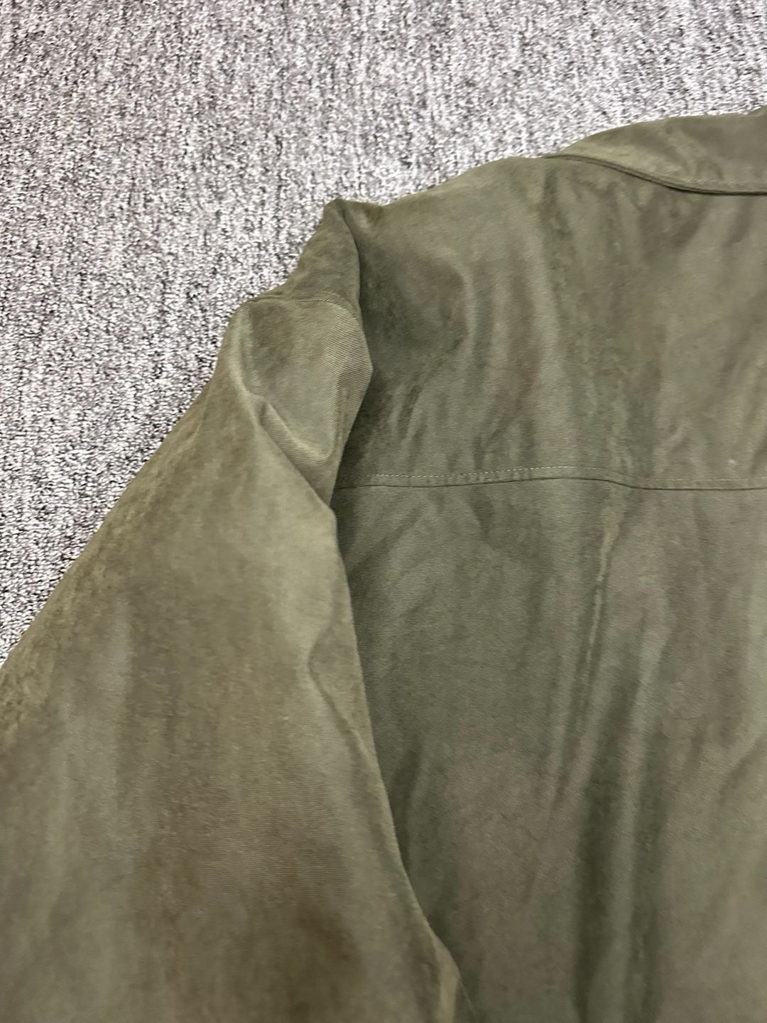 Aberdeen Collection Olive Green Utility Boxy Jacket 3XL 25