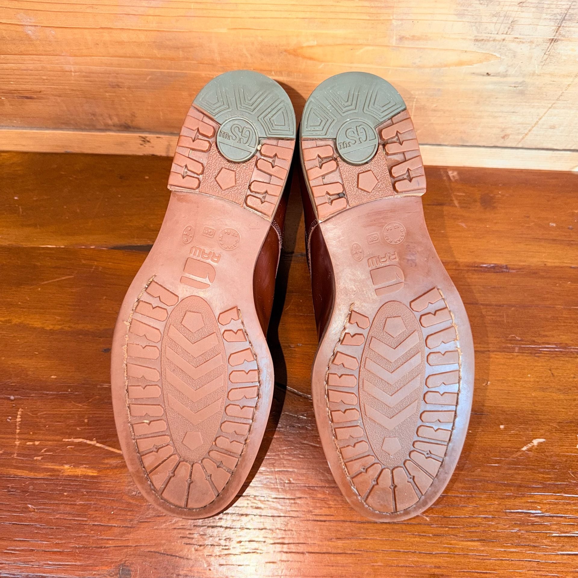 G-Star Raw Brown Leather Lace-Up Boots 8