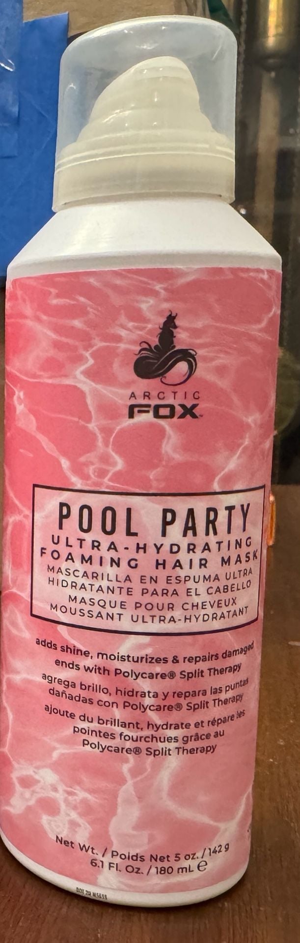 Arctic Fox Pool Party Ultra-Hydrating Foaming Hair Mask 1